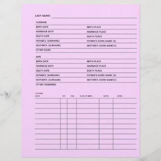 Platten Genealogische Darstellung