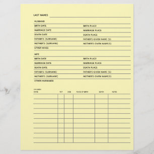 Platten Genealogische Darstellung