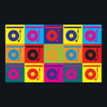 Platten Pop Kunst Poster<br><div class="desc">Platten Pop Art. Wenn Platten Ihr Hobby,  Beruf oder Besessenheit sind,  zeigen Sie es mit großen Platten T - Shirt,  Tasse,  Aufkleber,  und mehr. Sie sind auch tolle Geschenke für andere Platten Fans!</div>