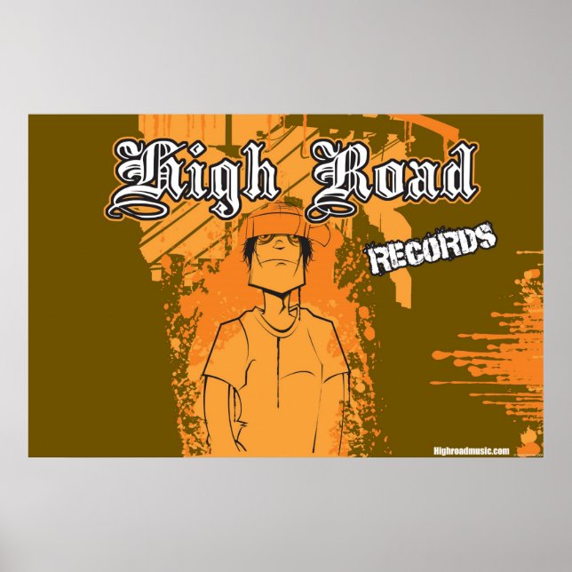Platten Poster (Vorne)
