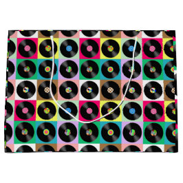 Platten überall große geschenktüte