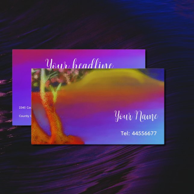 Plattensee bei Nacht Visitenkarte (Von Creator hochgeladen)