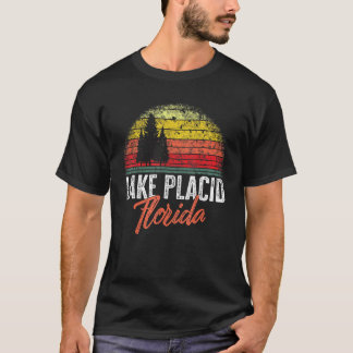 Plattensee Florida Vintager Seeblick Reise D T-Shirt