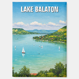 Plattensee Ungarn Reisen Magnet