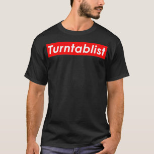 Plattenspieler-DJ-Geschenkidee für Männer und Frau T-Shirt