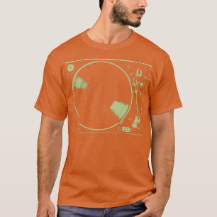 Plattenspieler Vinyl Schallplatte Analog Schallpla T-Shirt