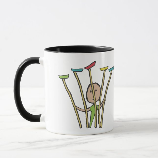 Plattenspinnen Tasse (Links)