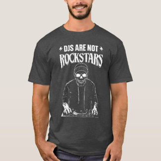 Plattenteller Musik DJ Notwendigkeiten DJ Party Ge T-Shirt
