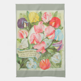 Platterbsen: Katalogillustration des Samens 1906 Handtuch