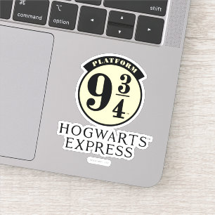 Plattform 9 3/4 HOGWARTS™ EXPRESS-Symbol Aufkleber