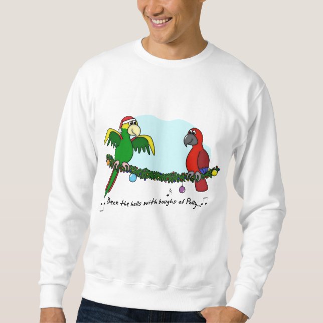Plattform, welche die Hallen nachplappern Sweatshirt (Vorderseite)