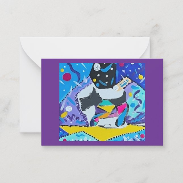 Plattformkarte Mitteilungskarte (Vorderseite)