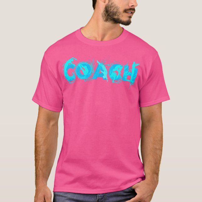 Plattformtauchlehrer Springboard Diving Trainer T-Shirt (Vorderseite)