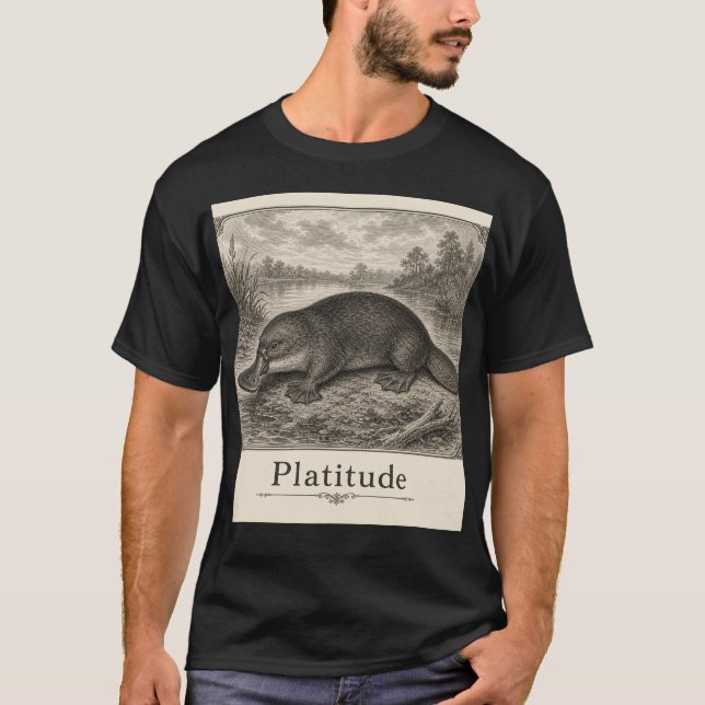 Plattitüde T-Shirt (Vorderseite)