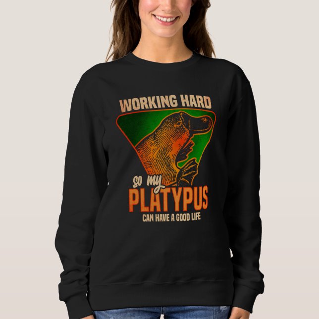 Platypus Australia Australian Animal Sweatshirt (Vorderseite)