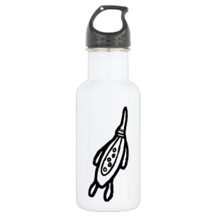 Platypus, australischer zeichn (Aborigine) Edelstahlflasche