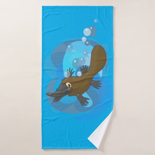 Platypus Badehandtuch (Badehandtuch)
