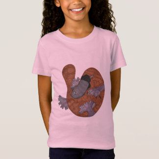 PLATYPUS CARTOON AUSTRALIA T SHIRT