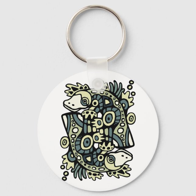 Platypus-Design Schlüsselanhänger (Vorderseite)