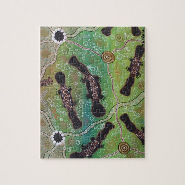 Platypus Dreaming Puzzle (Vertikal)