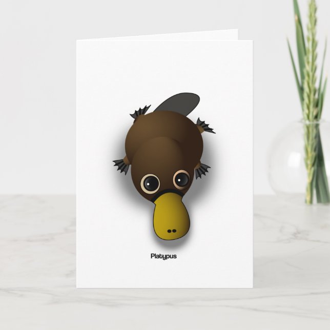 Platypus Karte (Vorderseite)
