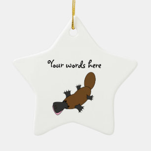 Platypus Keramik Ornament