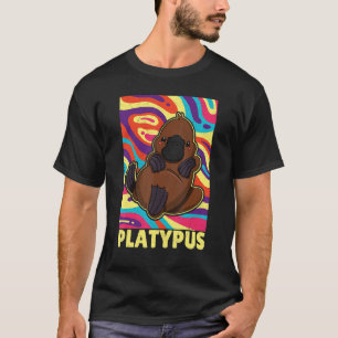 Platypus Mammals Australien Biology Wildlife Stude T-Shirt