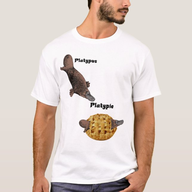 Platypus/Platypie T-Shirt (Vorderseite)