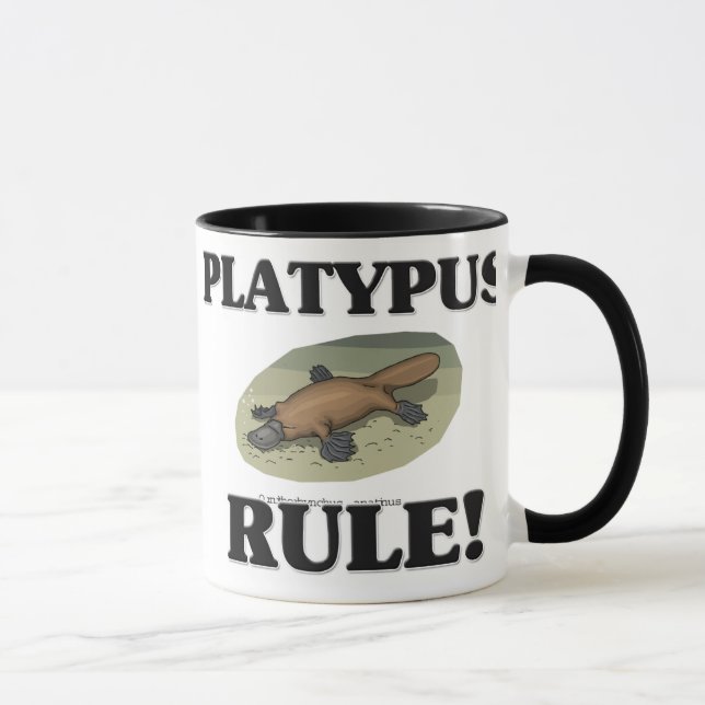 PLATYPUS Regel! Tasse (Rechts)