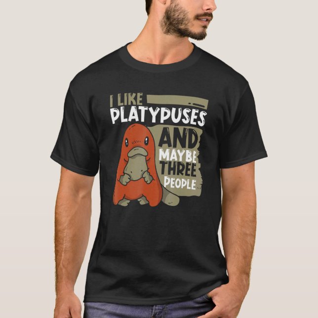 Platypus T-Shirt (Vorderseite)