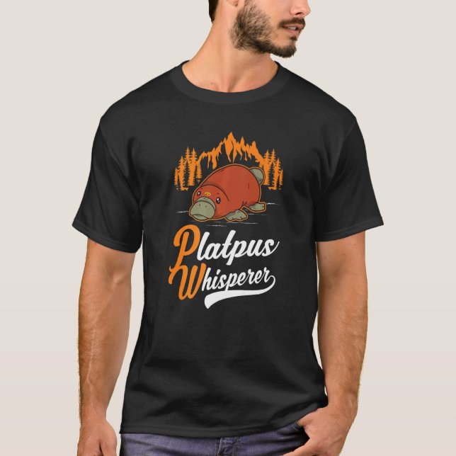 Platypus Whisperer T-Shirt (Vorderseite)