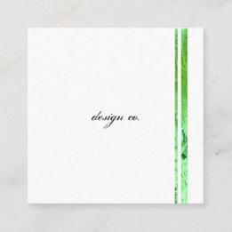 Platz, 2,5 Zoll x 2,5" Visitenkarte