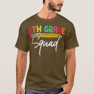 Platz 5 der fünften Klasse Zurück zu Schullehrern  T-Shirt