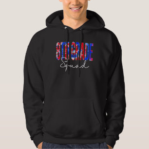 Platz 8 der Gefärbte Krawatte Zurück zur Schule Fr Hoodie