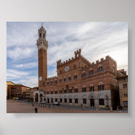 Platz al Campo Siena Poster