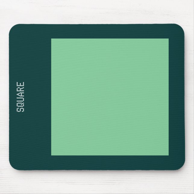 Platz: ausgeblendet grün und dunkelgrün mousepad (Vorne)