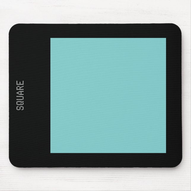 Platz: Blau grün und schwarz Mousepad (Vorne)