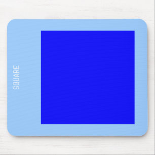 Platz - Blaue Schatten Mousepad