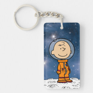 PLATZ   Charlie Brown Astronaut Schlüsselanhänger