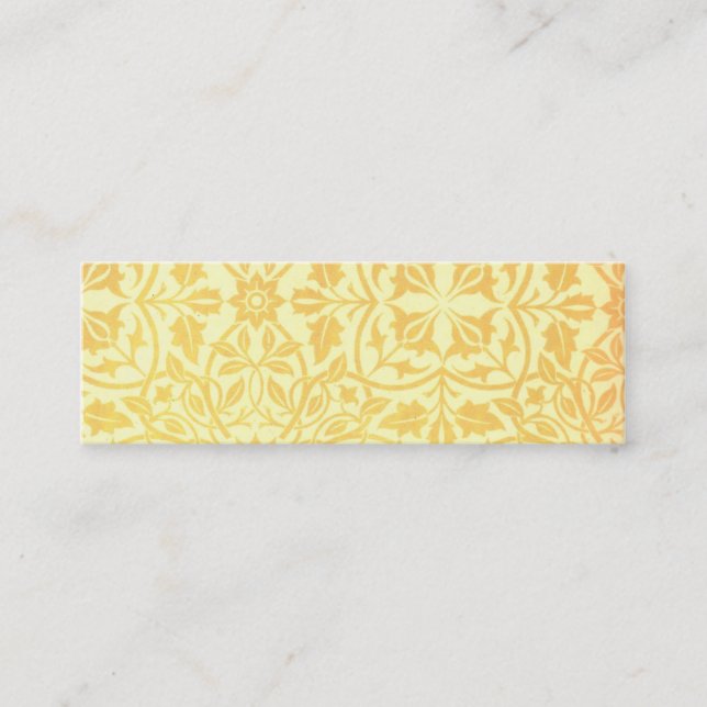 Platz-Decken-Papier William Morriss St James Mini Visitenkarte (Vorderseite)