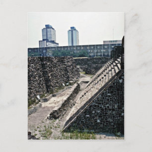 Platz der drei Kulturen, Mexiko Stadt Postkarte