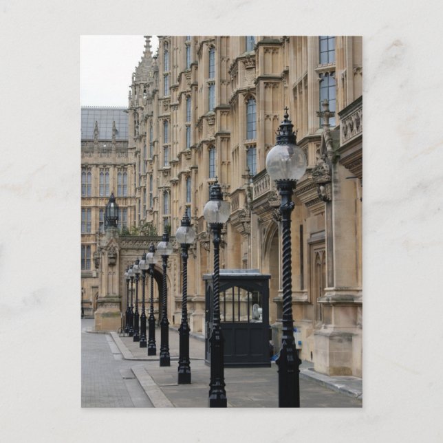 Platz des Parlaments Westminster Postcard Postkarte (Vorderseite)