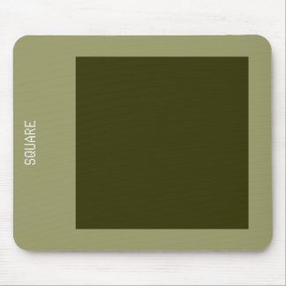 Platz: Dk Olive und Khaki Mousepad