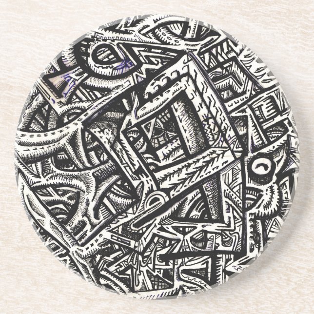 Platz eins von Brian Benson Getränkeuntersetzer (Vorne)