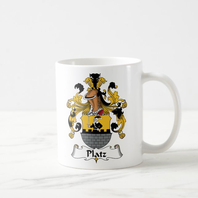 Platz Familienwappen Kaffeetasse (Rechts)