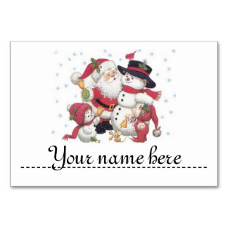 Platz für den Weihnachtstisch - Tischnummer