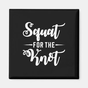 Platz für die Arbeit der Braut der Knot-Hochzeit-F Magnet