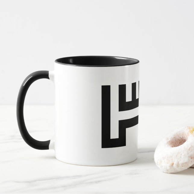 Platz für eine Kaffee-Tasse Tasse (Mit Donut)