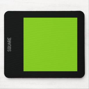 Platz: grün und schwarz mousepad
