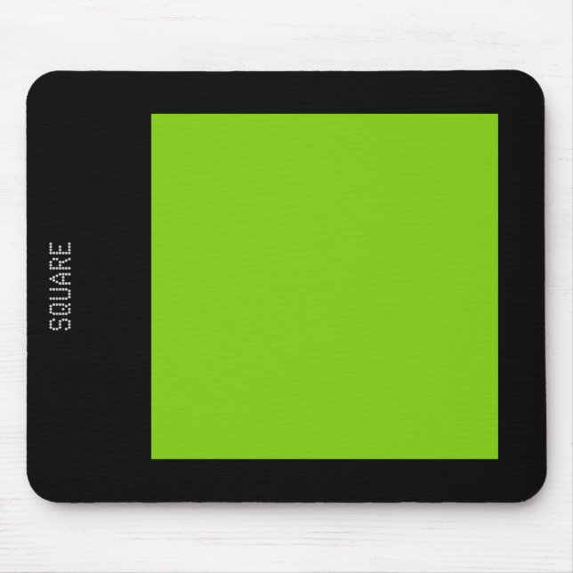 Platz: grün und schwarz mousepad (Vorne)